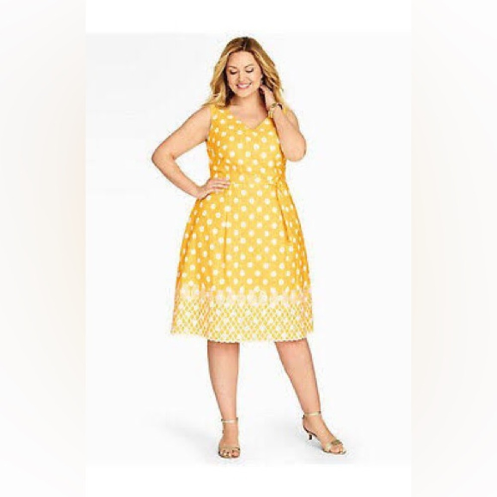 Yellow Polka Dot Dress